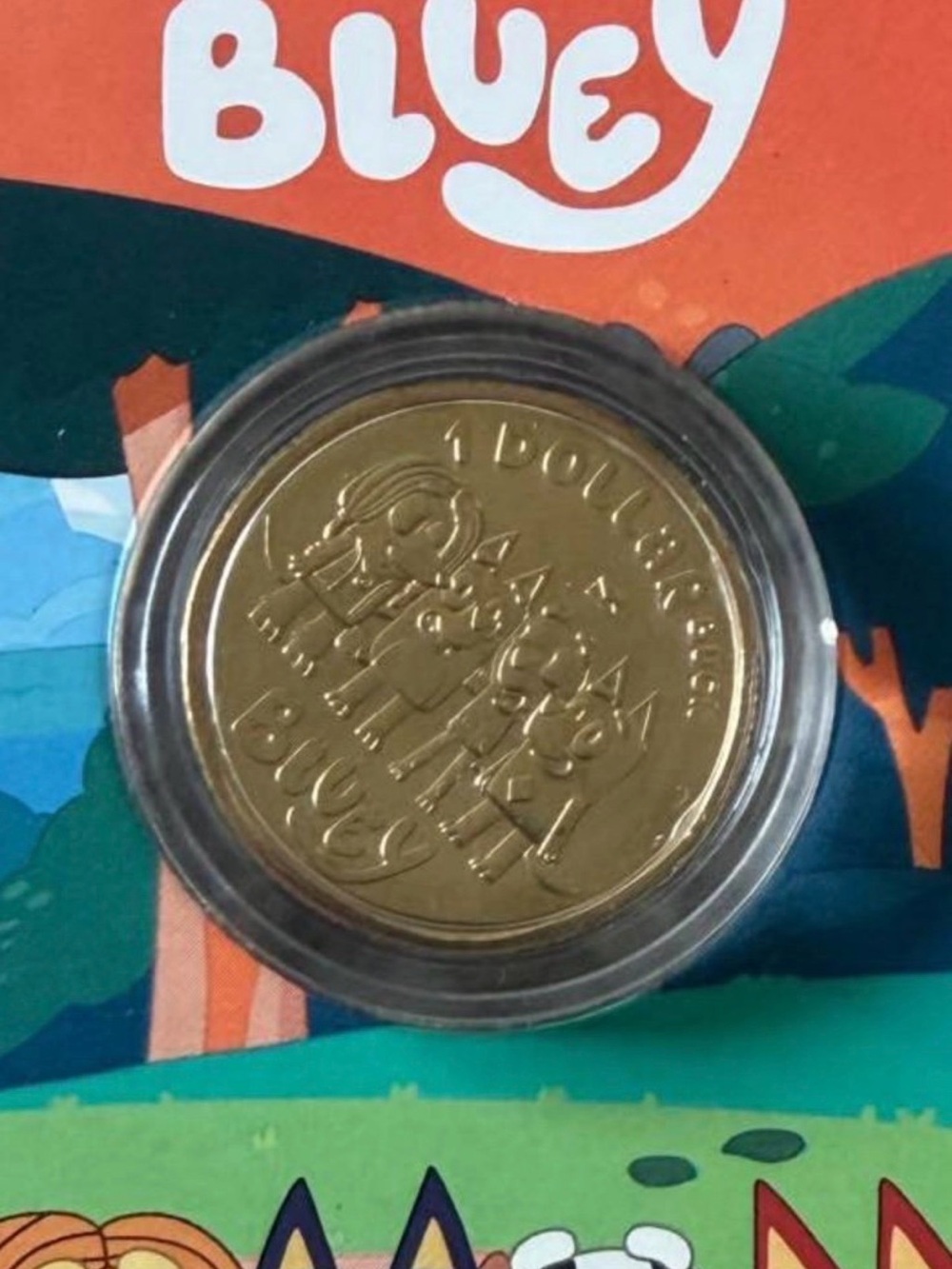 Collectible Bluey Coin - Official Merchandise